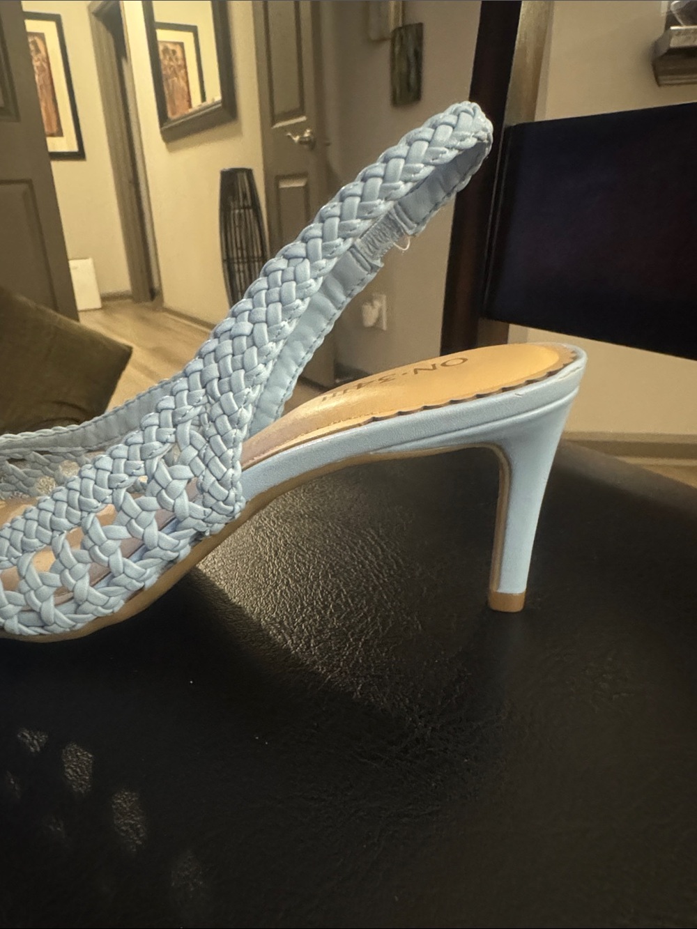 On 34th🔥 Women's Monikaa Slingback Pumps🔥NEW Size 7.5M Color Blue - Picture 6 of 16